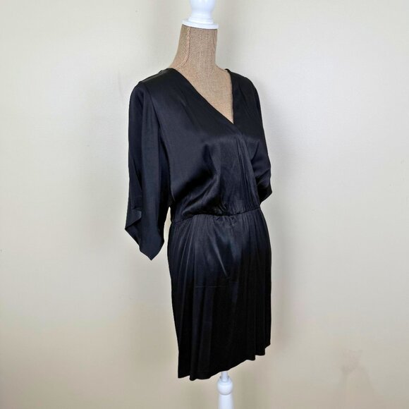 Filippa K Dress| Small | Satin Black - Picture 2 of 8